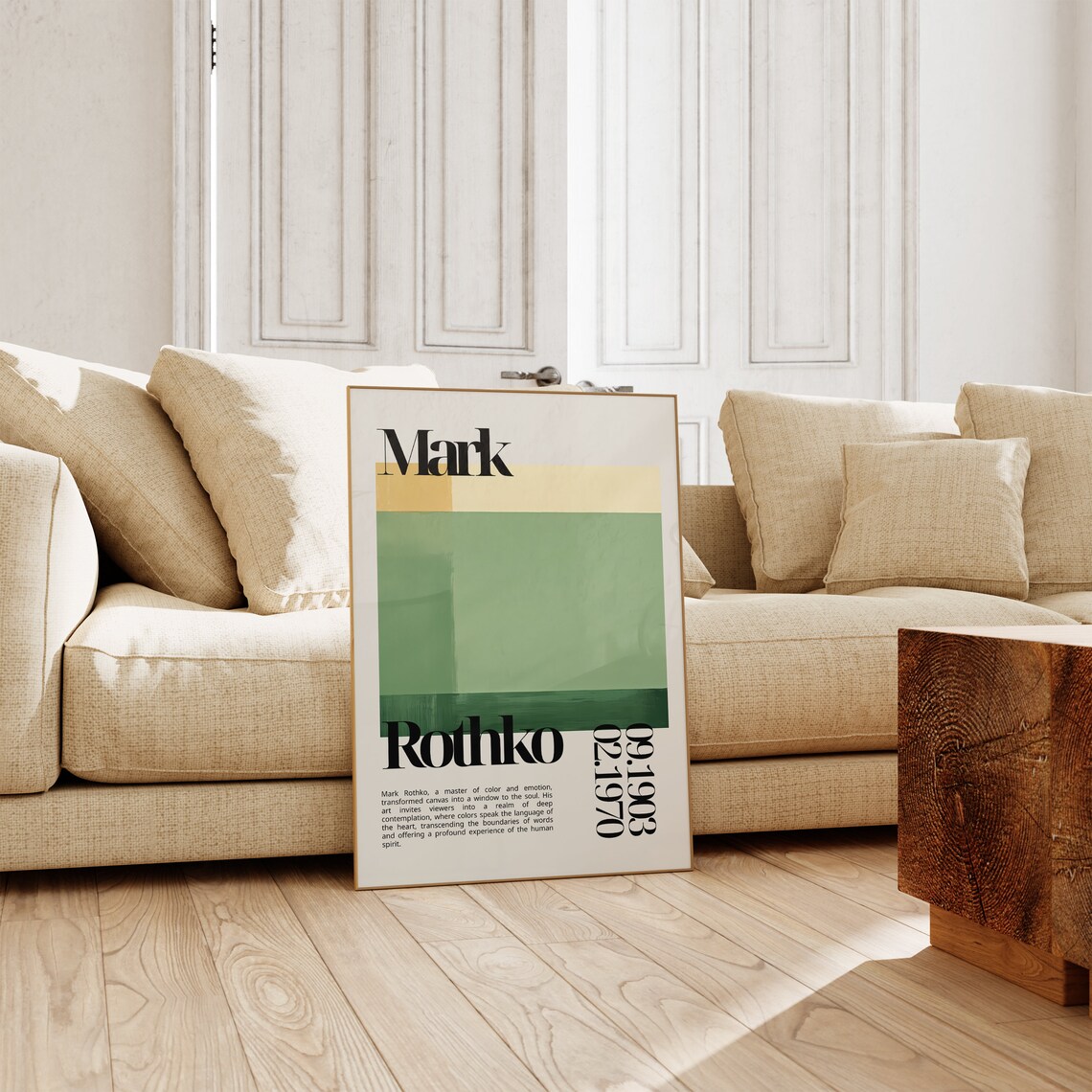 Mark Rothko Exhibition Poster, Housewarming Decor - Image 3