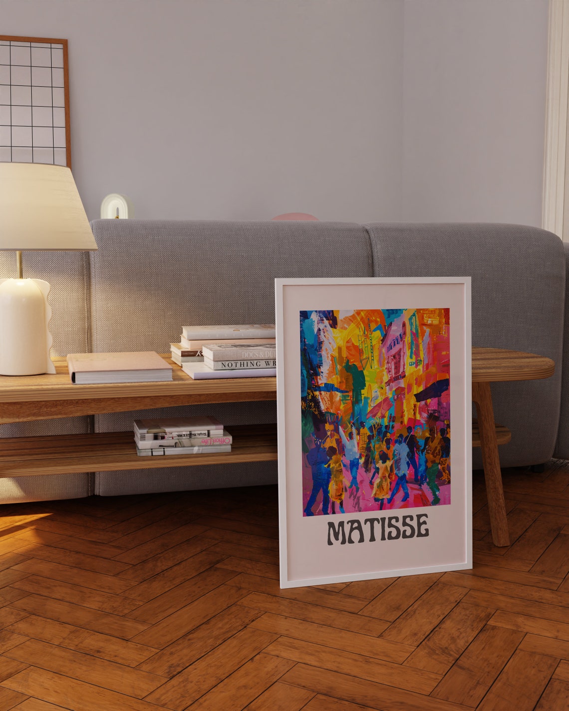 Henri Matisse Dancing Crowd Festival Celebration Scene Poster - Image 3