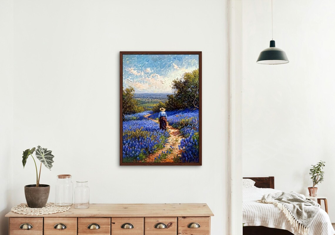 Impressionist Landscape - Traditional Travel Poster - Image 4