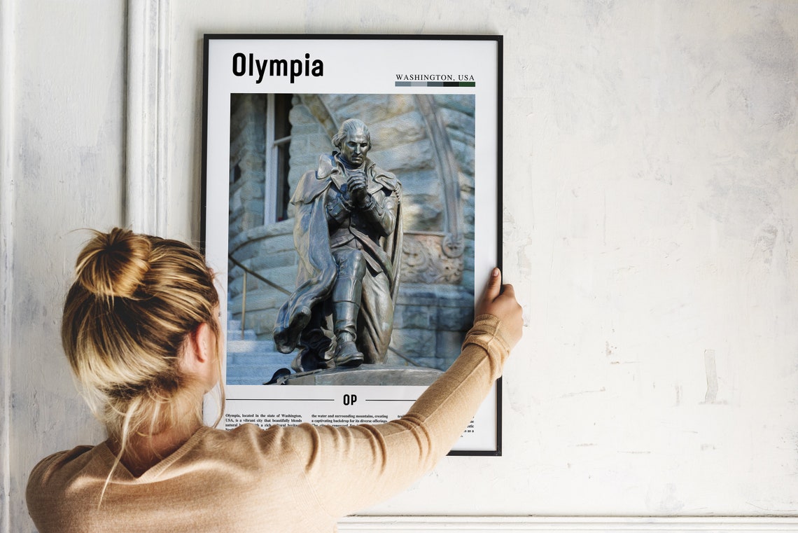 Olympia Poster Olympia Print Olympia Wall Art United States Photo United States Poster United States Print - Image 5
