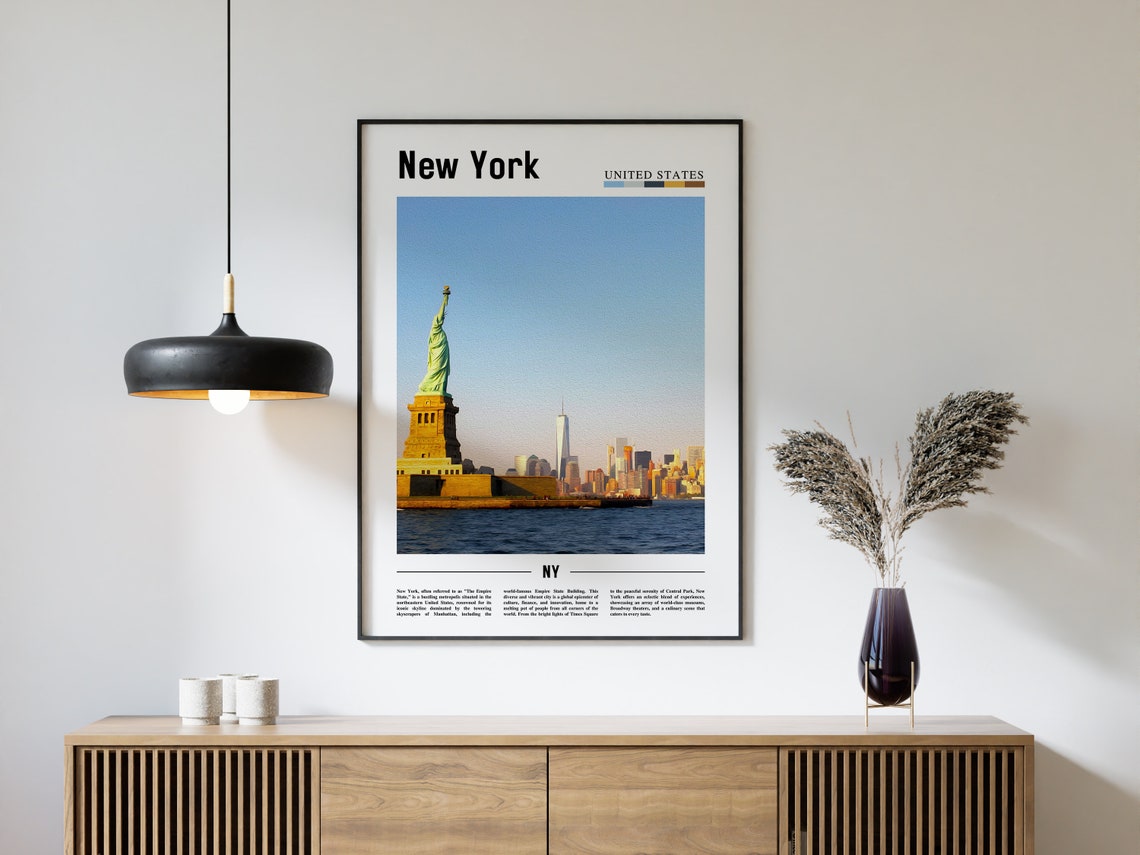 New York Poster New York Print New York Wall Art Ny Photo Ny Poster Ny Print New York Photo Travel Poster - Image 4