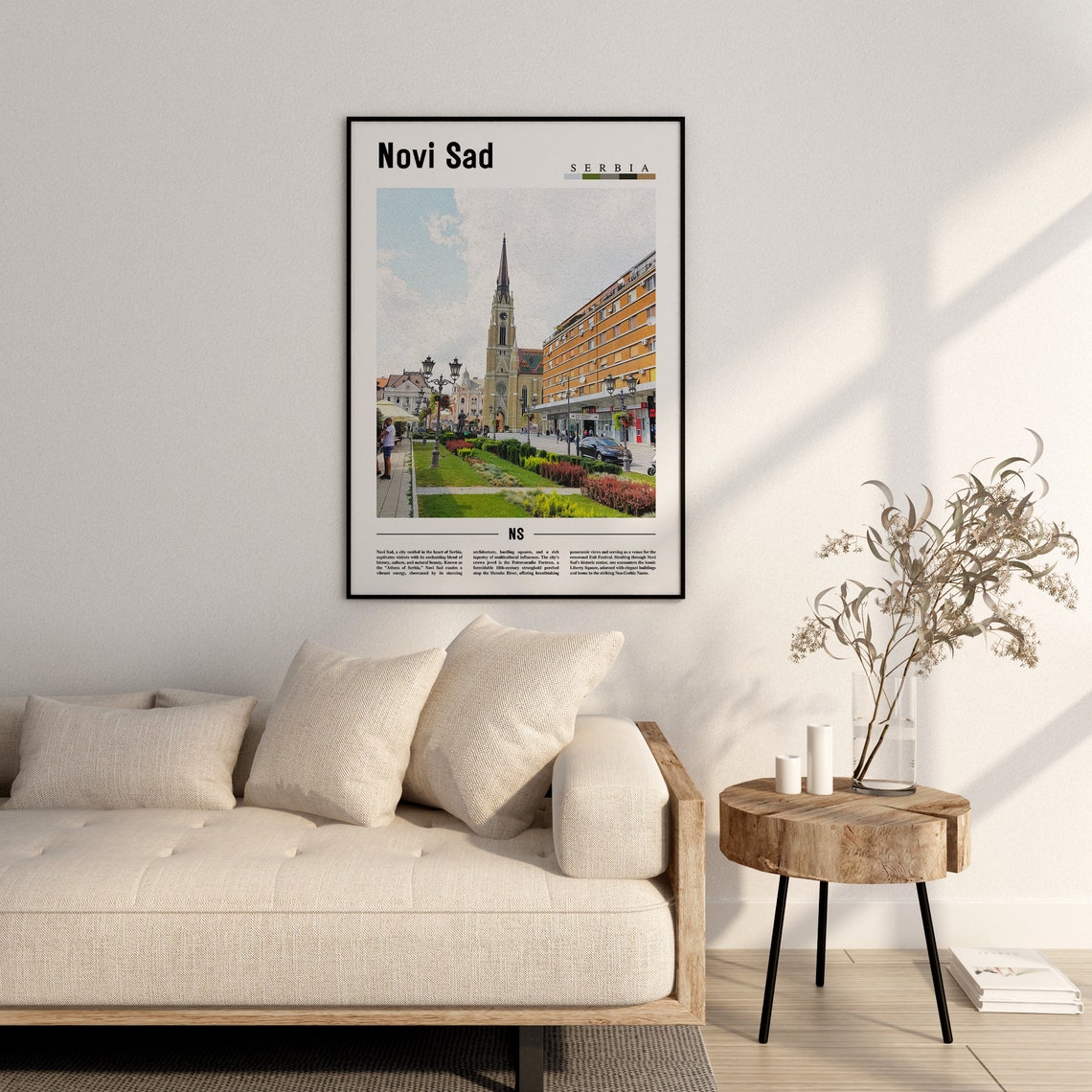 Novi Sad Poster Novi Sad Print Novi Sad Wall Art Europe Photo Europe Poster Europe Print Travel Poster - Image 2