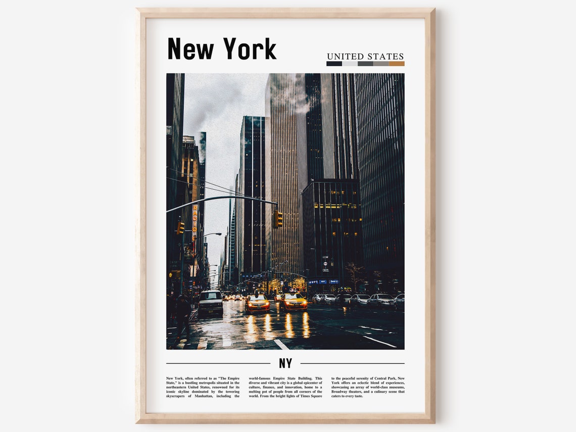New York Poster New York Print New York Wall Art Ny Photo Ny Poster Ny Print New York Photo Travel Poster