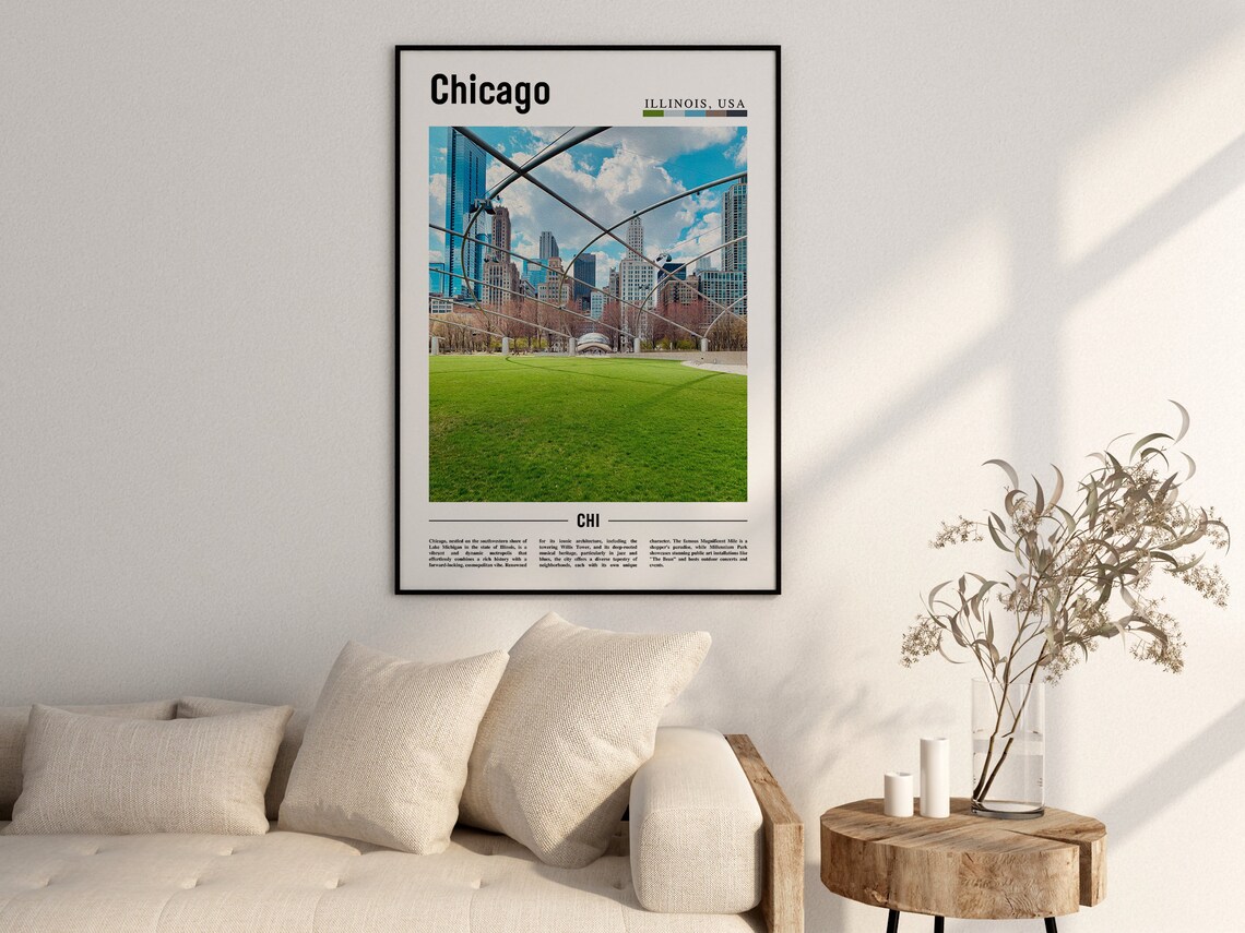 Chicago Travel Poster, United States Photo - Image 2