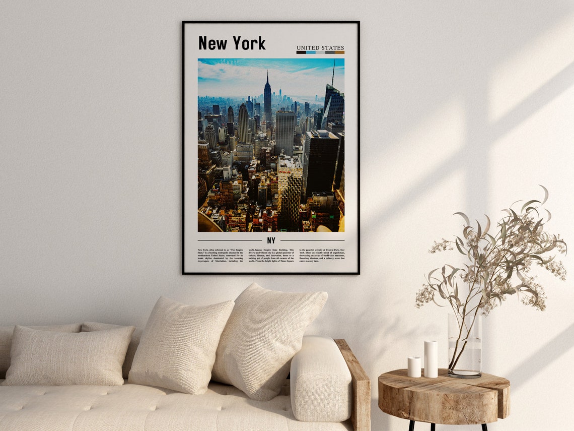 New York Poster New York Print New York Wall Art Ny Photo Ny Poster Ny Print New York Photo Travel Poster - Image 2