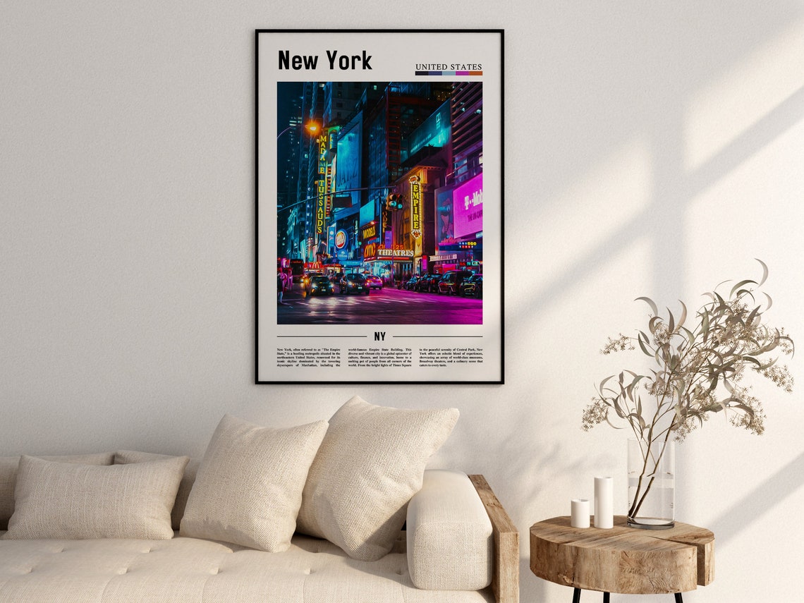 New York Poster New York Print New York Wall Art Ny Photo Ny Poster Ny Print New York Photo Travel Poster - Image 2