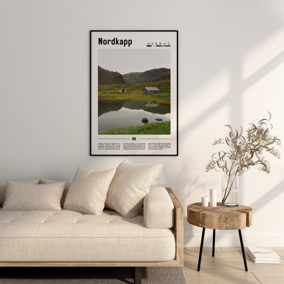 Nordkapp Poster Nordkapp Print Nordkapp Wall Art Europe Photo Europe Poster Europe Print Travel Poster - Image 2