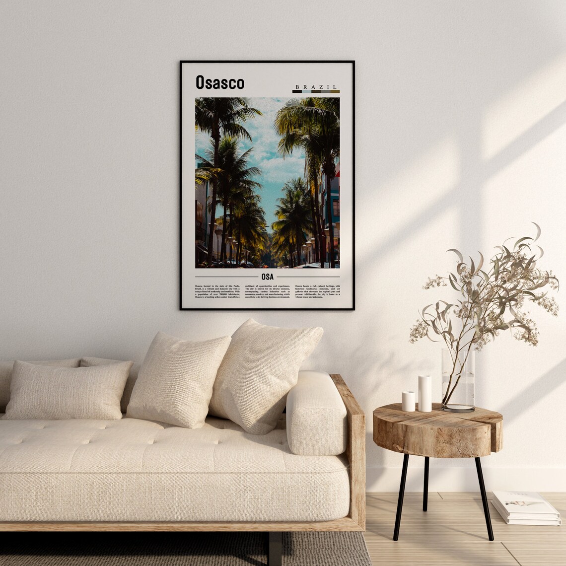 Osasco Travel Poster, South America Place - Image 2