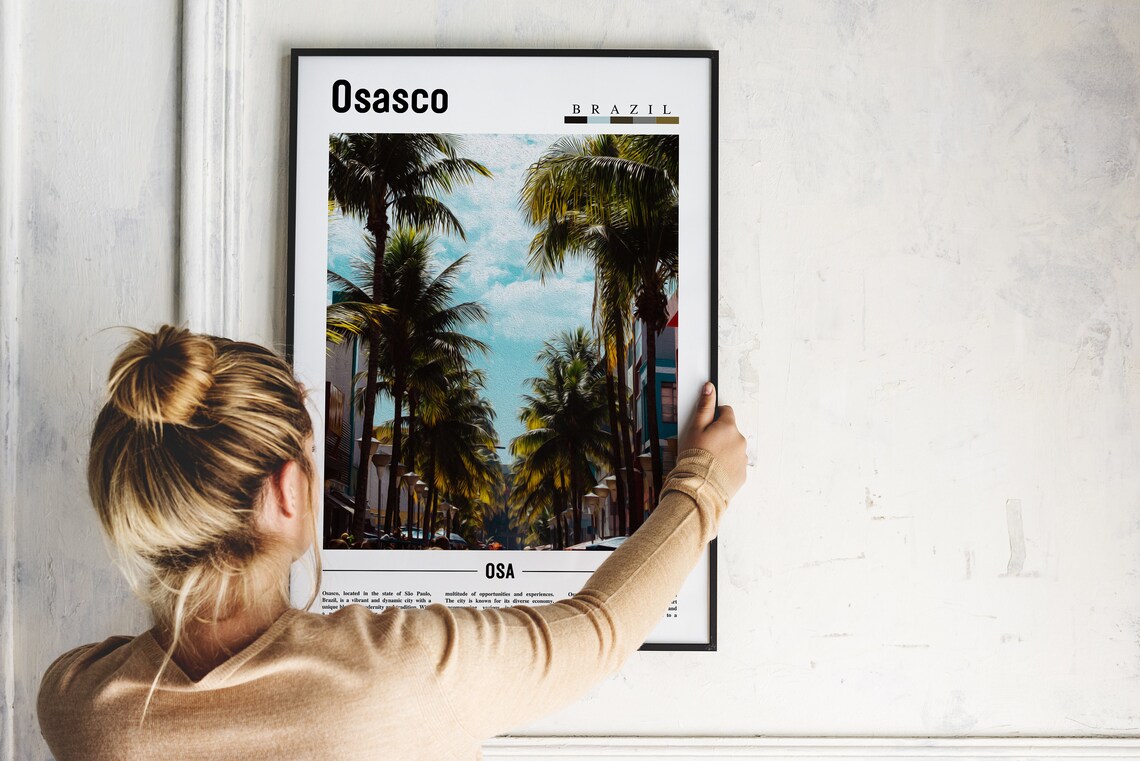 Osasco Travel Poster, South America Place - Image 5