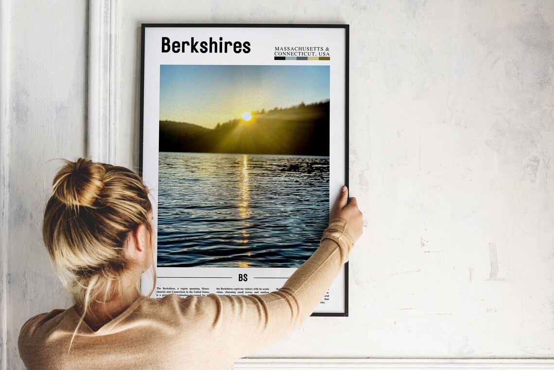 Berkshires Travel Poster, United States Photo - Image 5