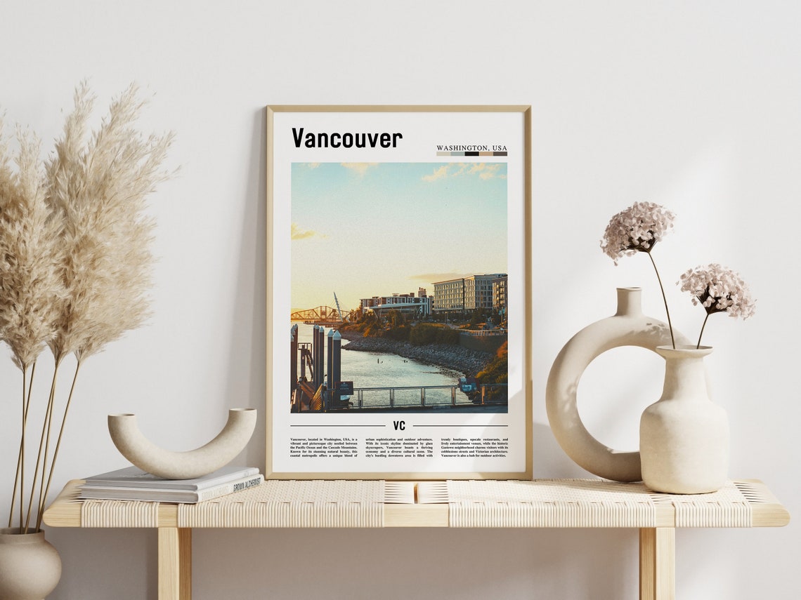 Vancouver Poster Vancouver Print Vancouver Wall Art United States Photo United States Poster United States Print - Image 6