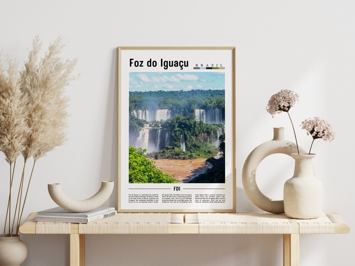 Foz Do Iguau Travel Poster, South America - Image 6