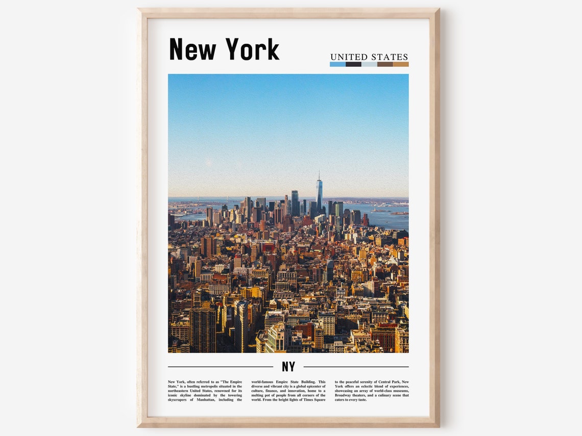 New York Poster New York Print New York Wall Art Ny Photo Ny Poster Ny Print New York Photo Travel Poster