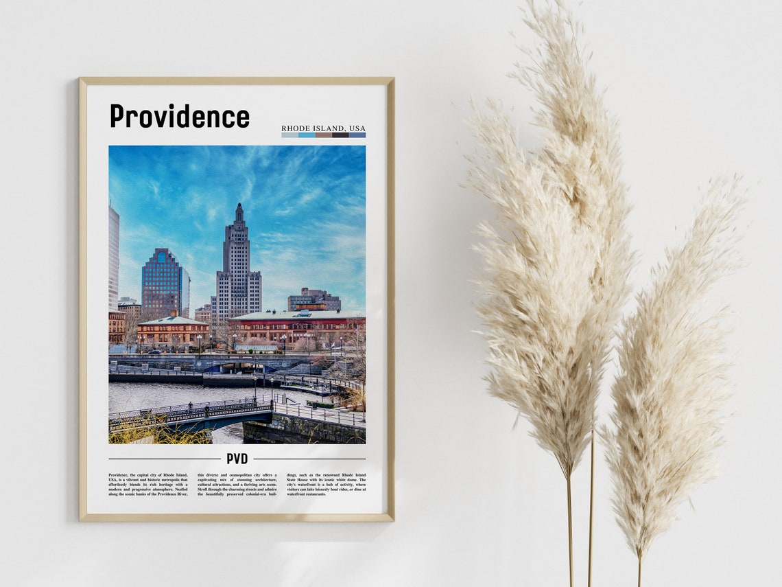Providence Poster Providence Print Providence Wall Art United States Photo United States Poster United States Print - Image 4