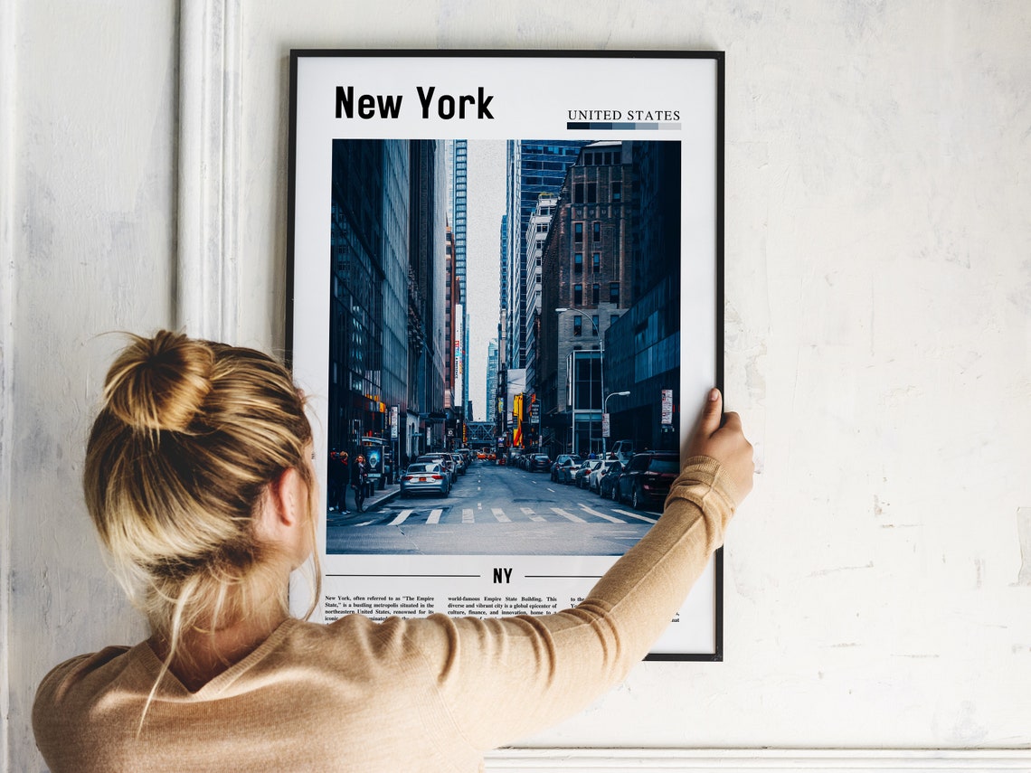 New York Poster New York Print New York Wall Art Ny Photo Ny Poster Ny Print New York Photo Travel Poster - Image 5