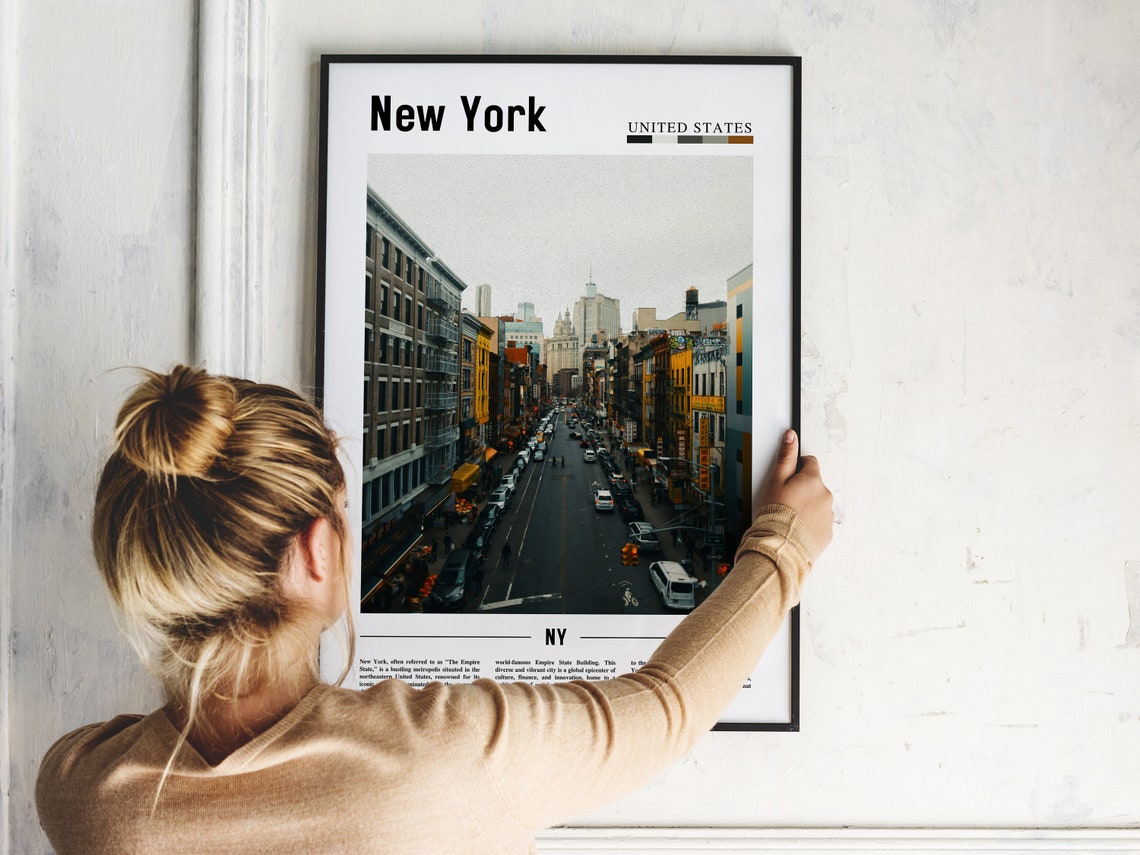 New York Poster New York Print New York Wall Art Ny Photo Ny Poster Ny Print New York Photo Travel Poster - Image 5