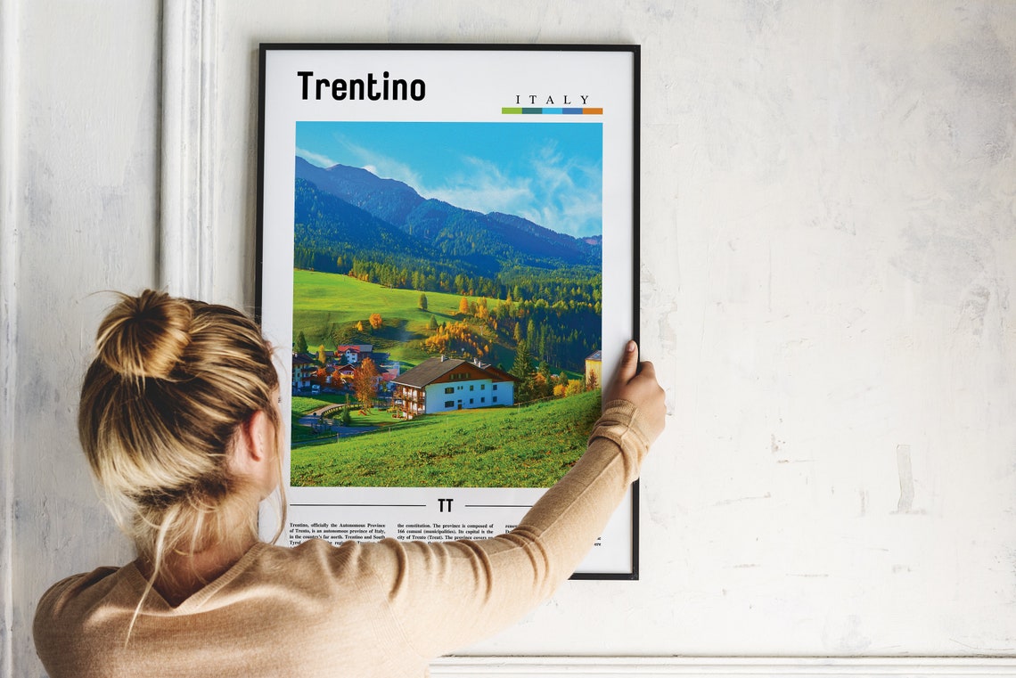 Trentino, Minimal Travel Poster - Image 4