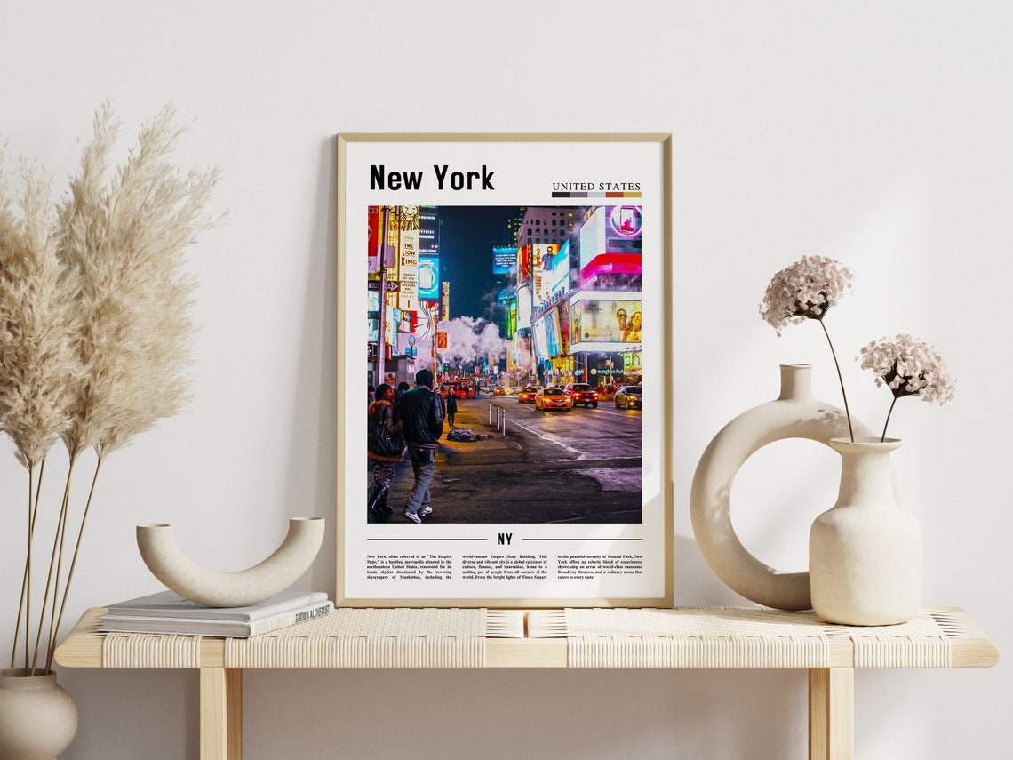 New York Poster New York Print New York Wall Art Ny Photo Ny Poster Ny Print New York Photo Travel Poster - Image 6