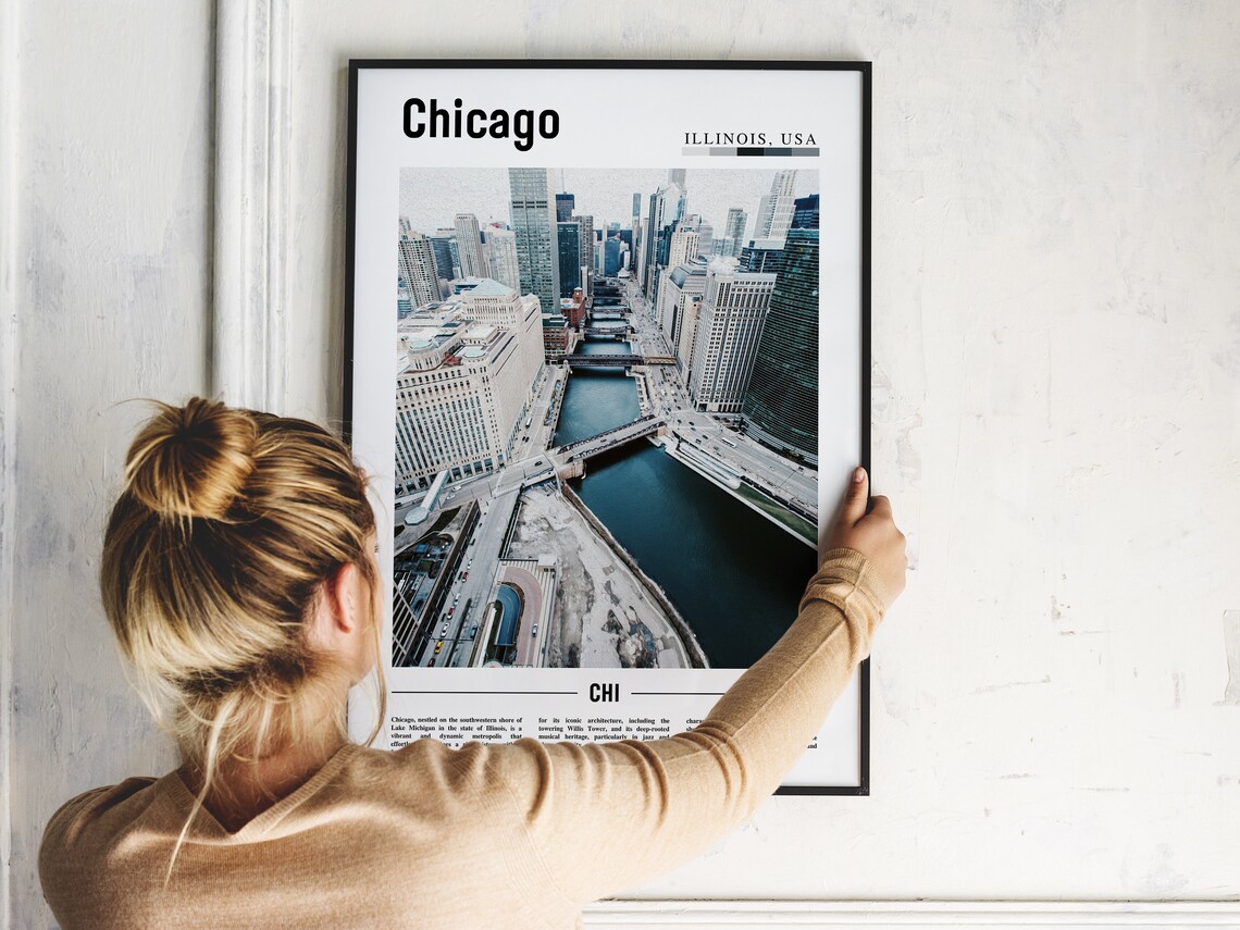 Chicago Travel Poster, United States Photo - Image 5