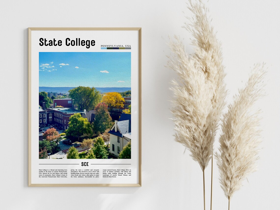 State College, United States Travel Poster - Image 4