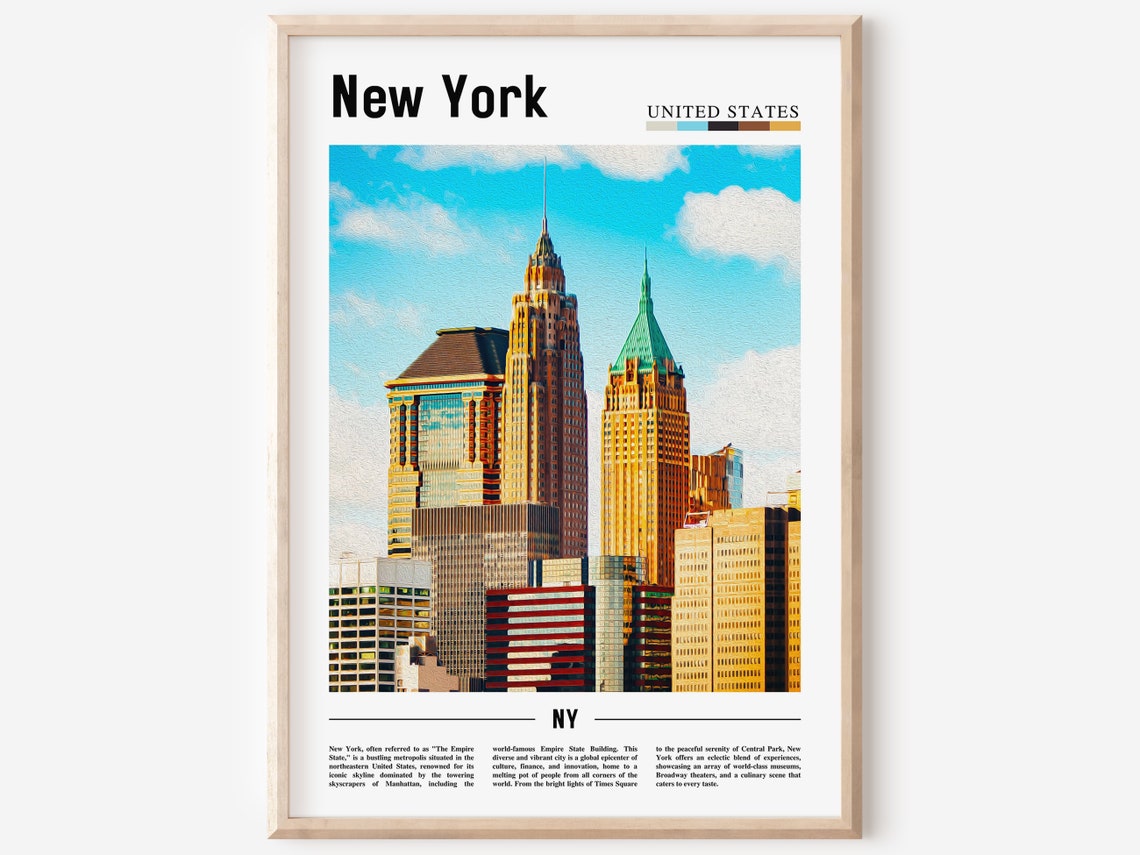 New York Poster New York Print New York Wall Art Ny Photo Ny Poster Ny Print New York Photo Travel Poster