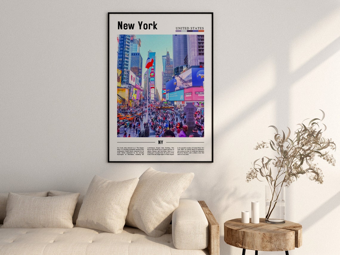 New York Poster New York Print New York Wall Art Ny Photo Ny Poster Ny Print New York Photo Travel Poster - Image 2