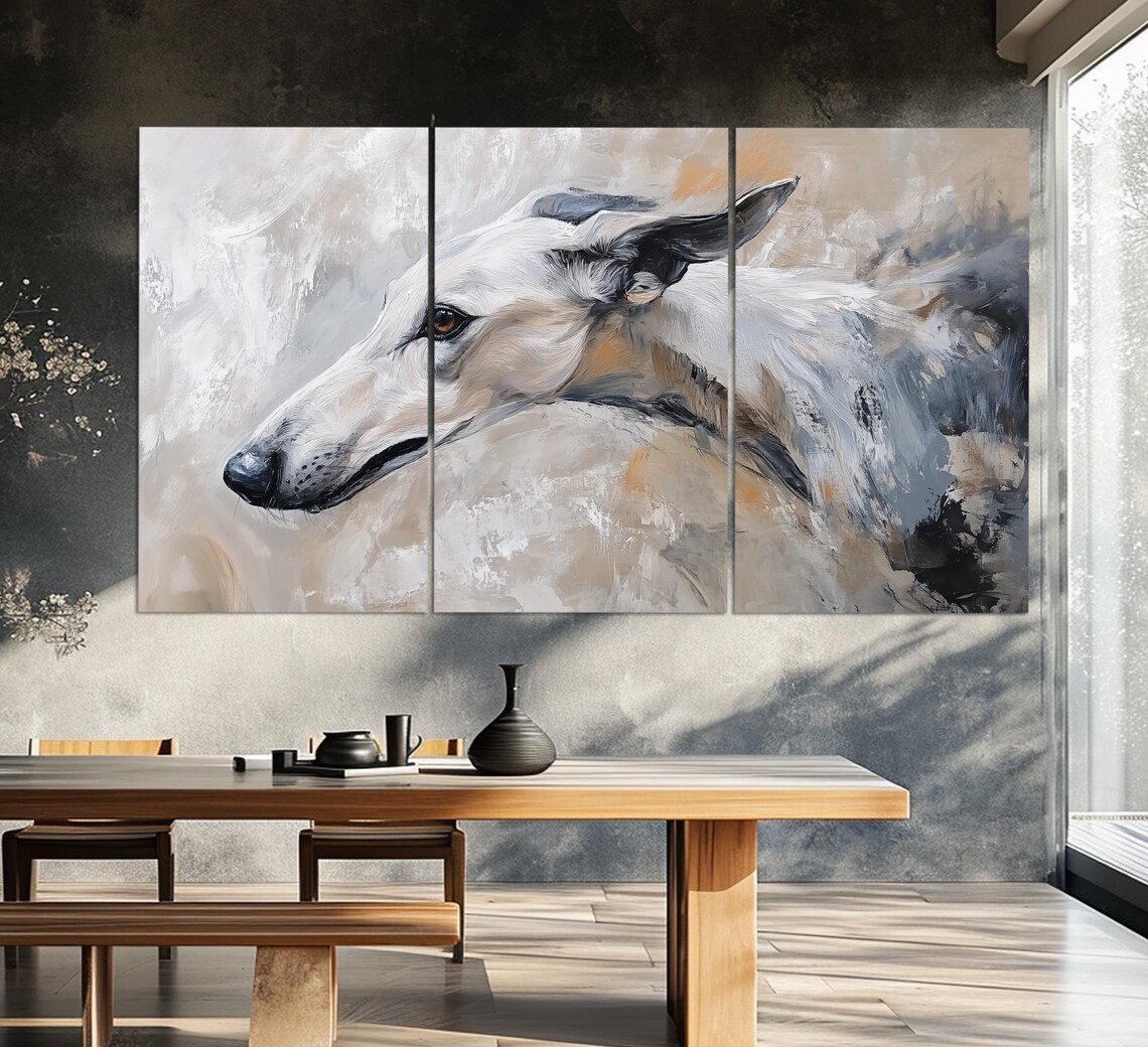 Greyhound Vintage Oil-Painting Style Poster - Image 6