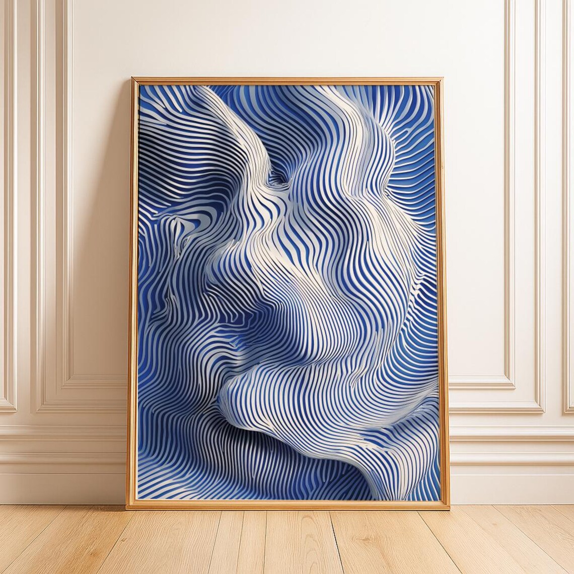 Abstract Line Art Poster, Minimalist Neutral Decor - Image 5