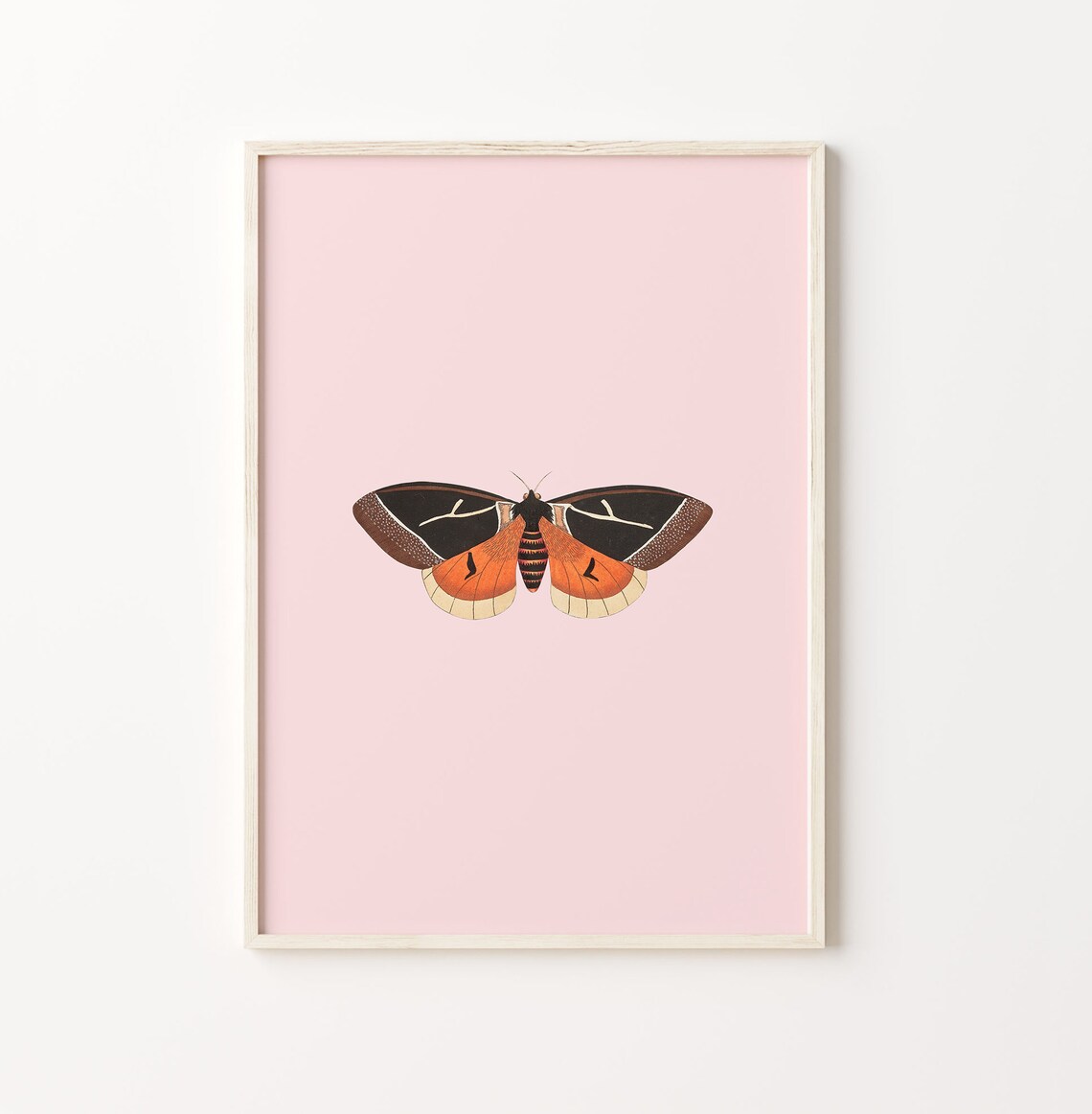 Butterfly Wall Art Set, Modern Nursery Art Print