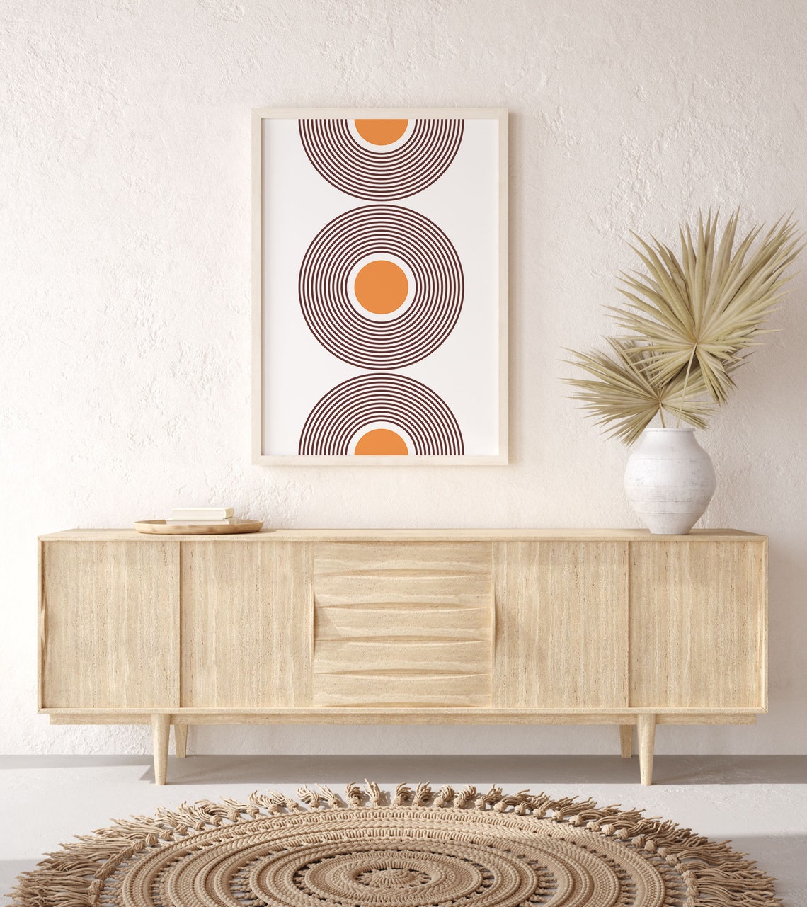 Geometric Abstract Art Scandinavian Room Decor Abstract Shapes Scandi Poster Modern Abstract Wall Art Instant - Image 4