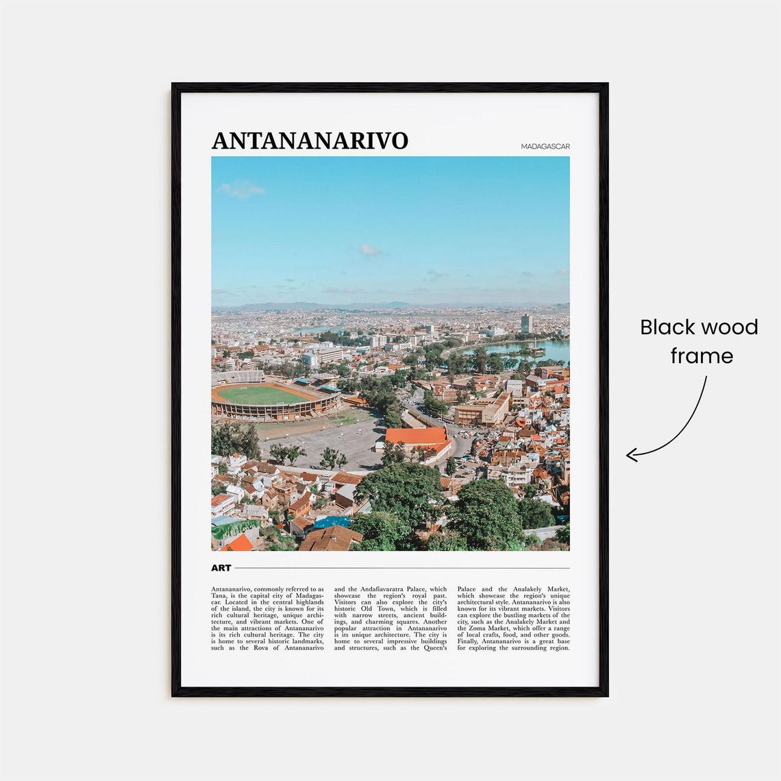 Antananarivo Travel Poster Antananarivo Wall Art Antananarivo Poster Print Antananarivo Photo Antananarivo Decor Madagascar - Image 2