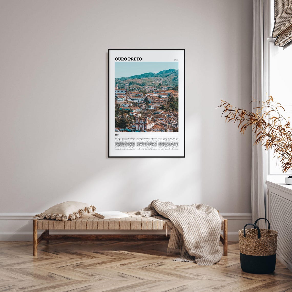 Ouro Preto Travel Poster Ouro Preto Wall Art Ouro Preto Poster Print Ouro Preto Photo Ouro Preto Decor Brazil - Image 4