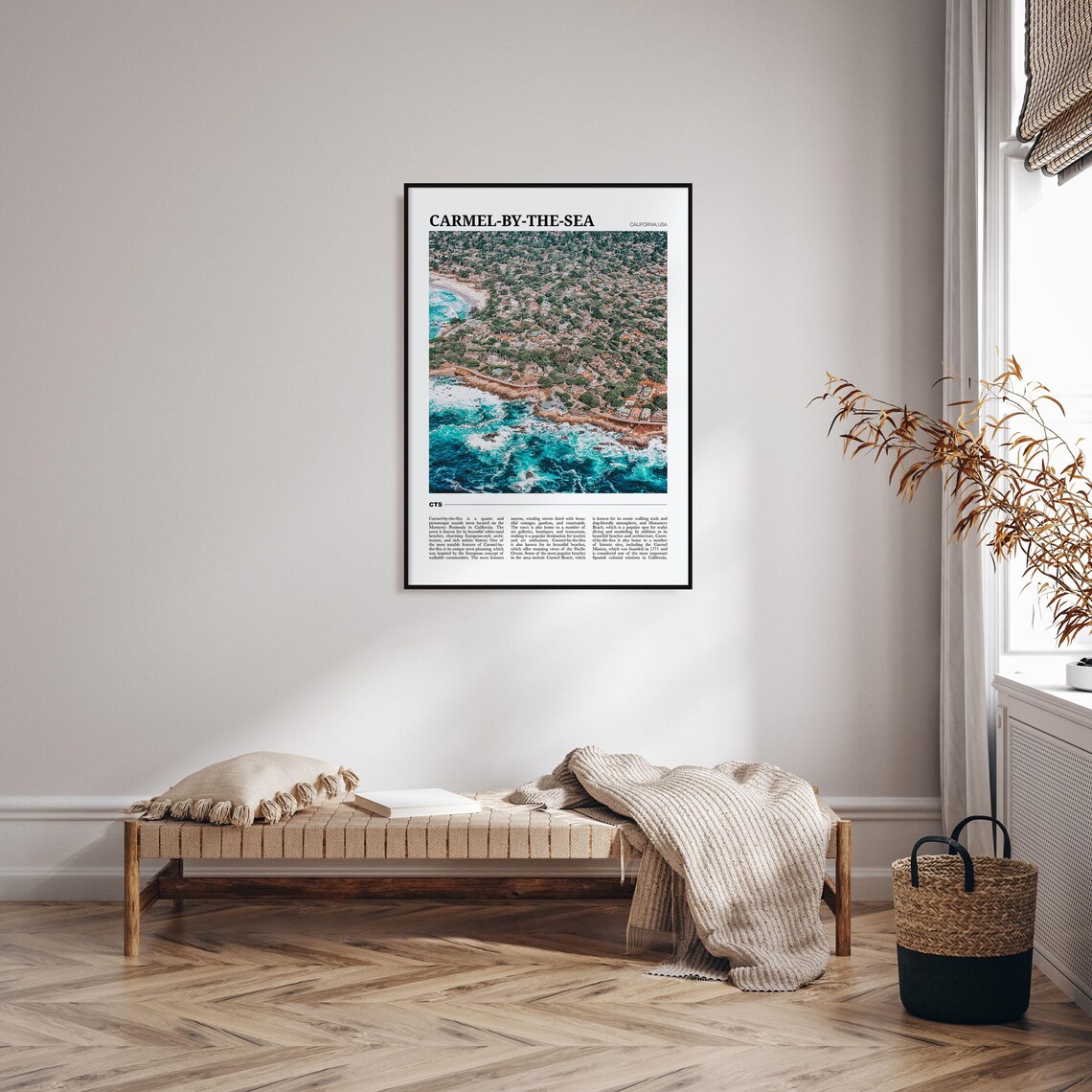 Carmel By The Sea Travel Poster, California USA - Image 4