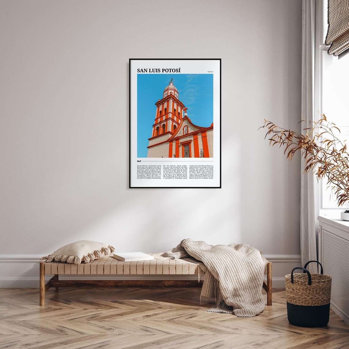 San Luis Potosi Travel Poster, Mexico Art Print - Image 4