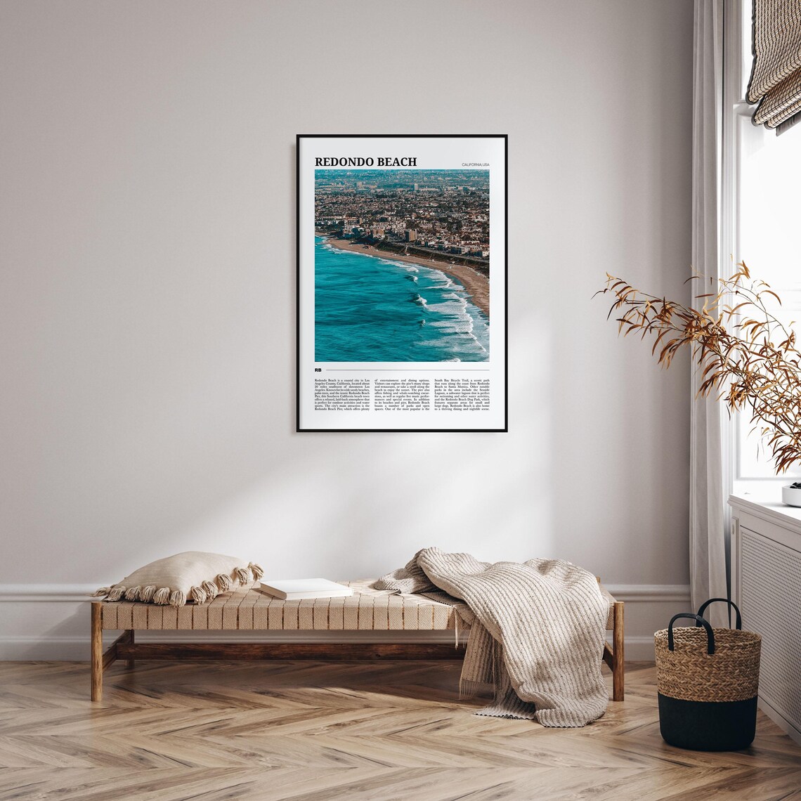 Redondo Beach Travel Poster, California USA - Image 4