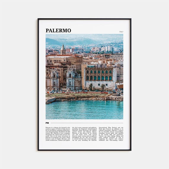 Palermo Photo Italy Wall Art Print