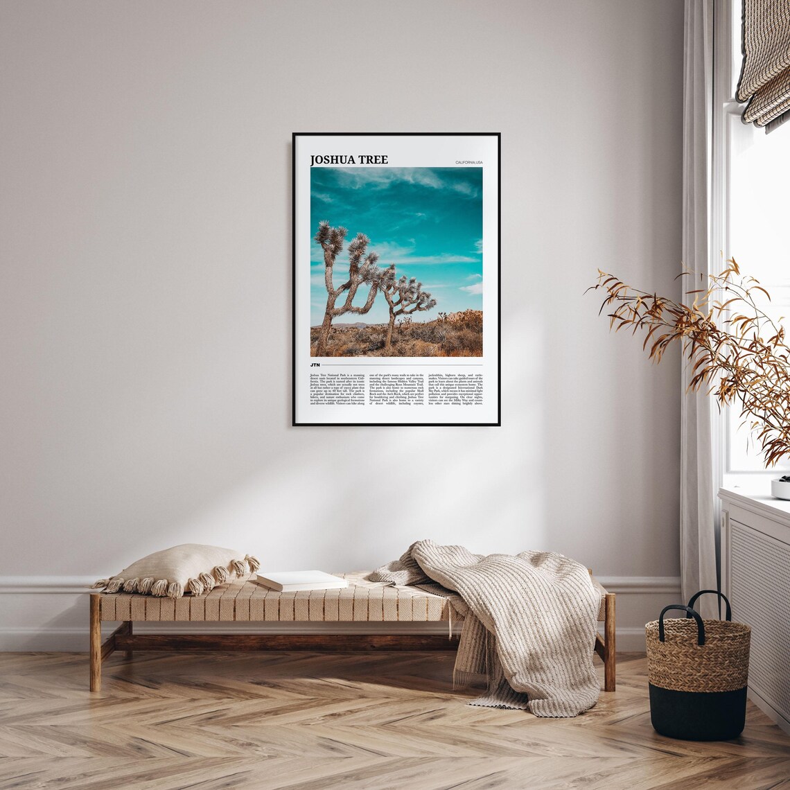 Joshua Tree National Park Travel Poster Print - Image 4