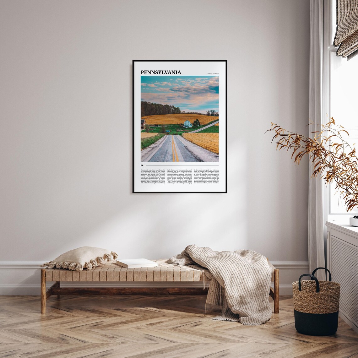 Pennsylvania Travel Poster, United States Wall Art - Image 4
