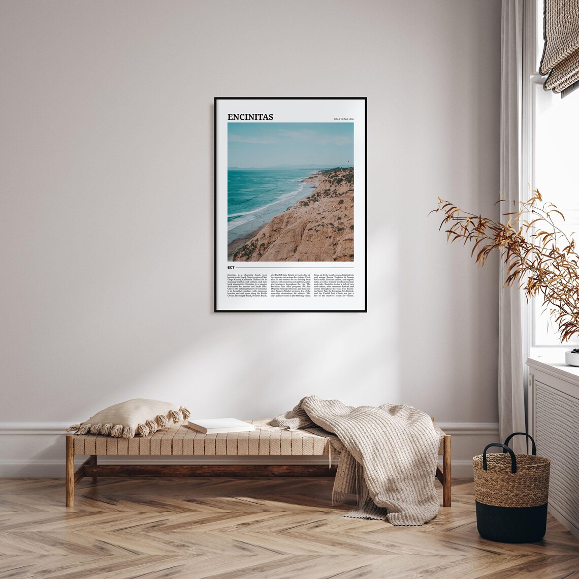 Encinitas Travel Poster, California USA Art Print - Image 4