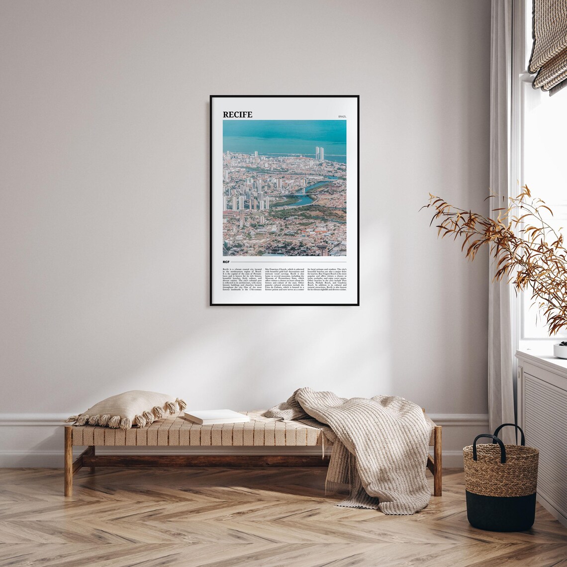Recife Travel Poster, Brazil Wall Art Print - Image 4