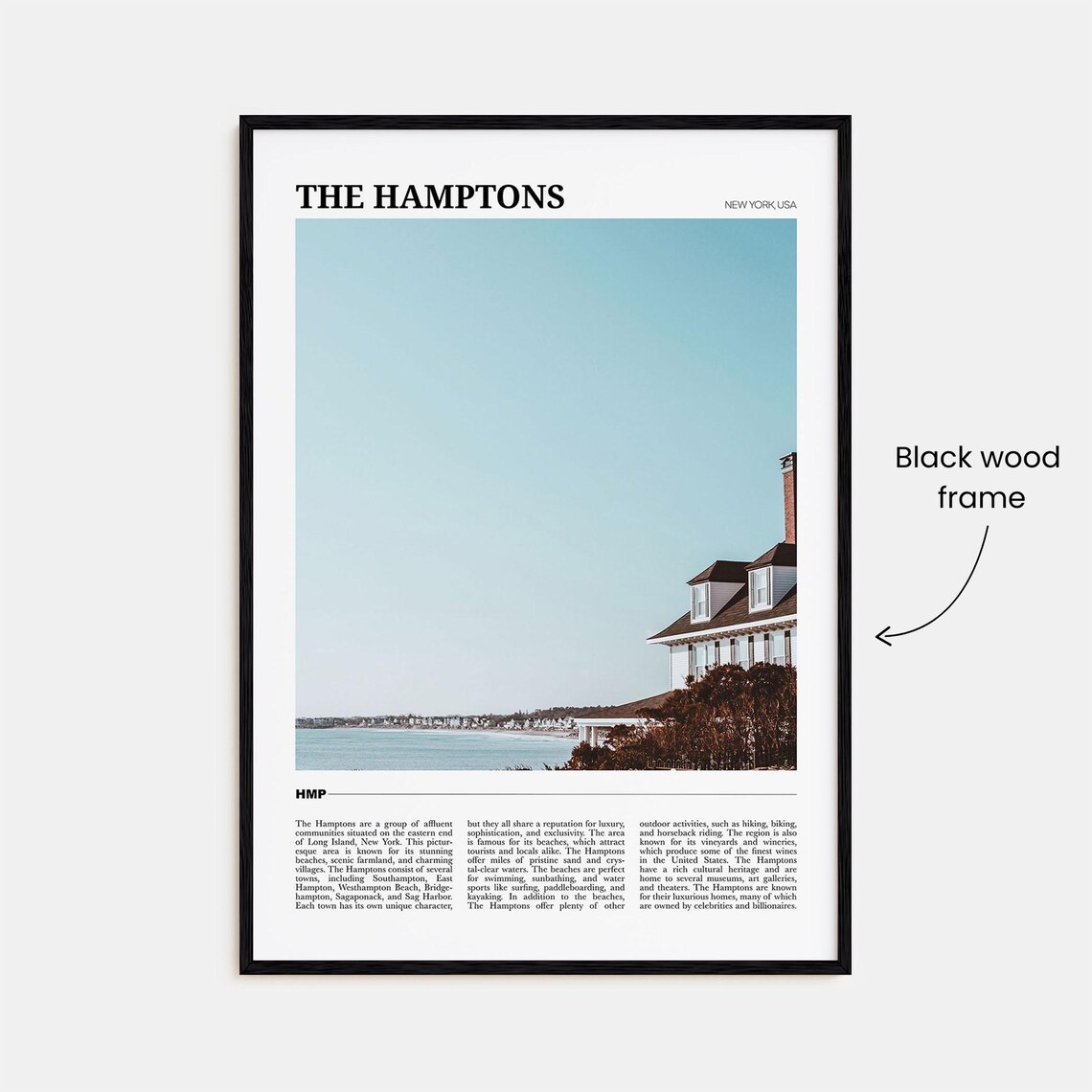 The Hamptons Travel Poster, New York USA - Image 2