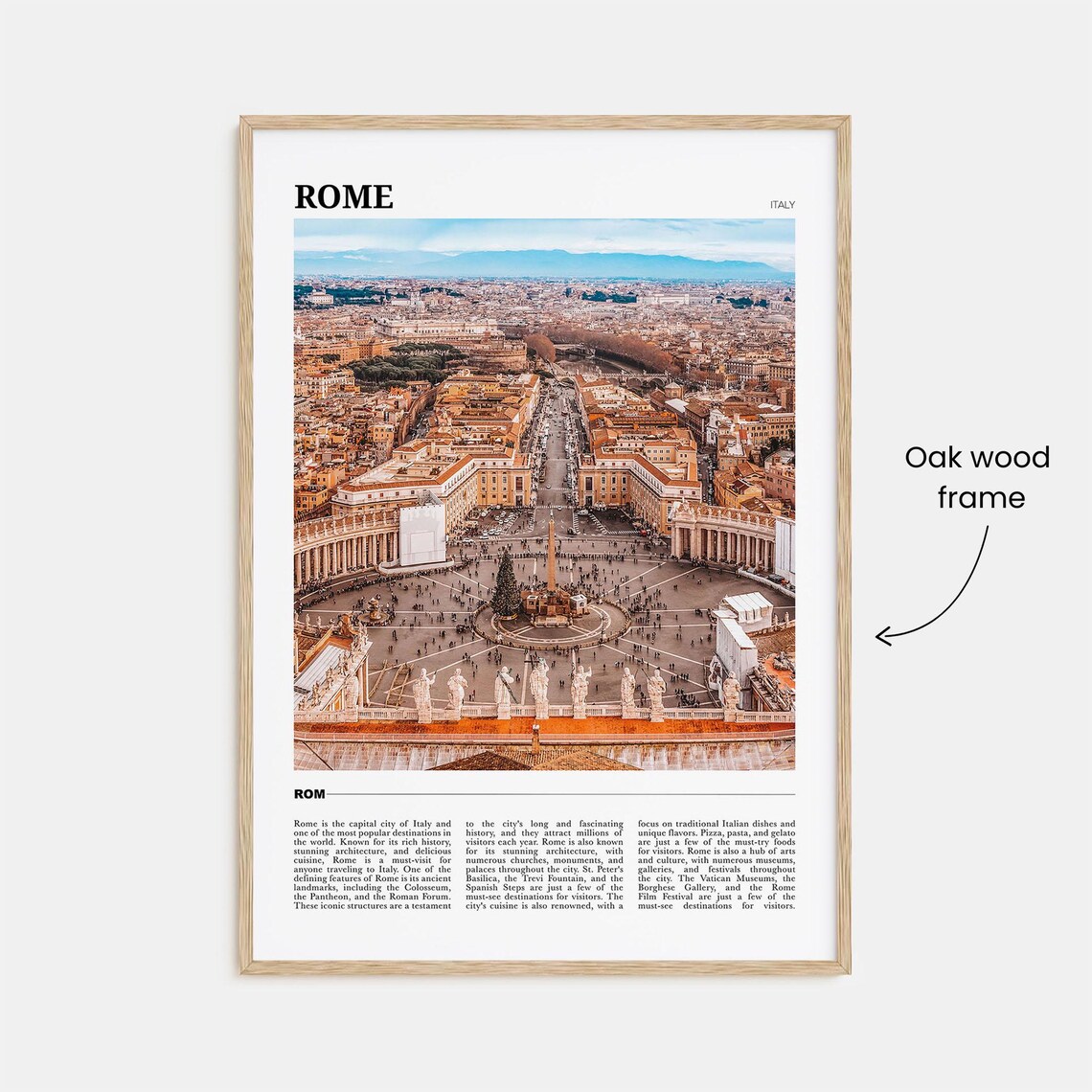 Rome Italy Wall Art Print - Image 3