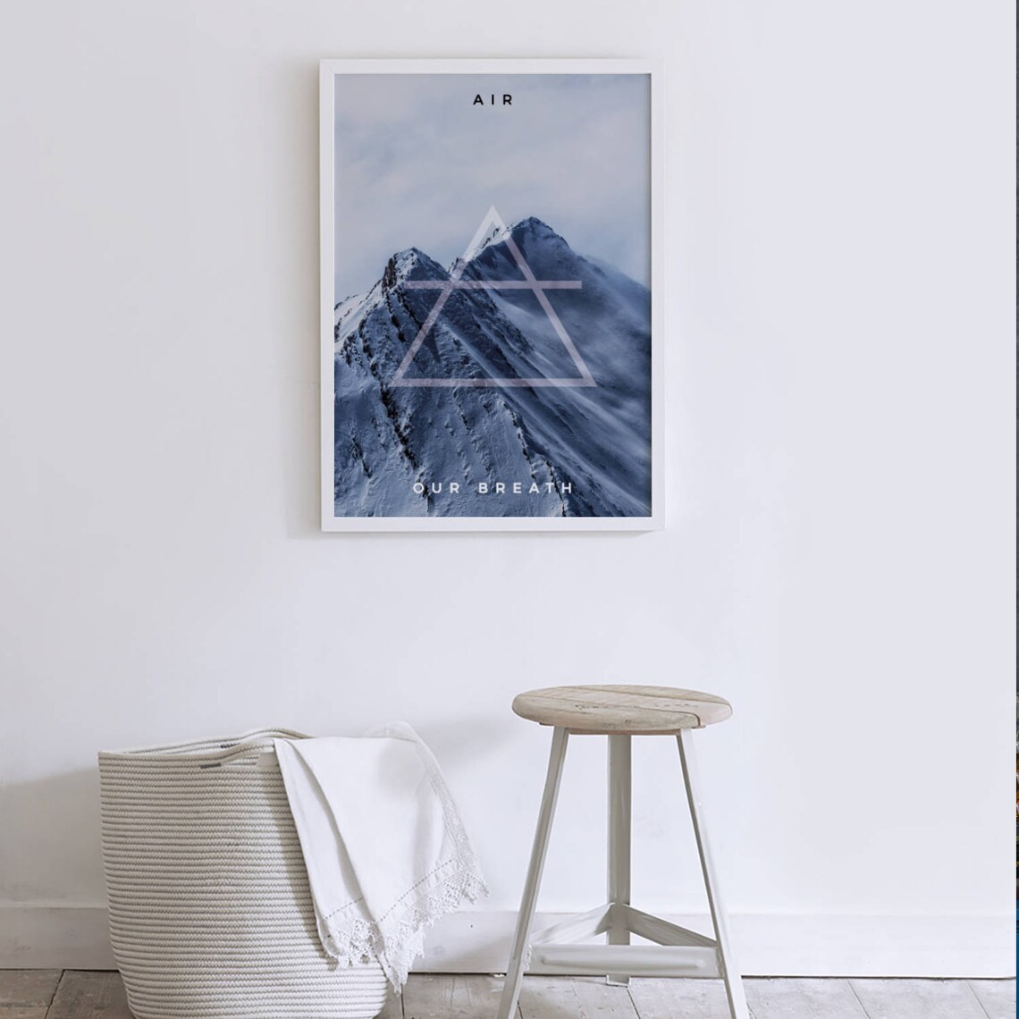 Air Our Breath Art Print, Four Elements Poster - Image 3