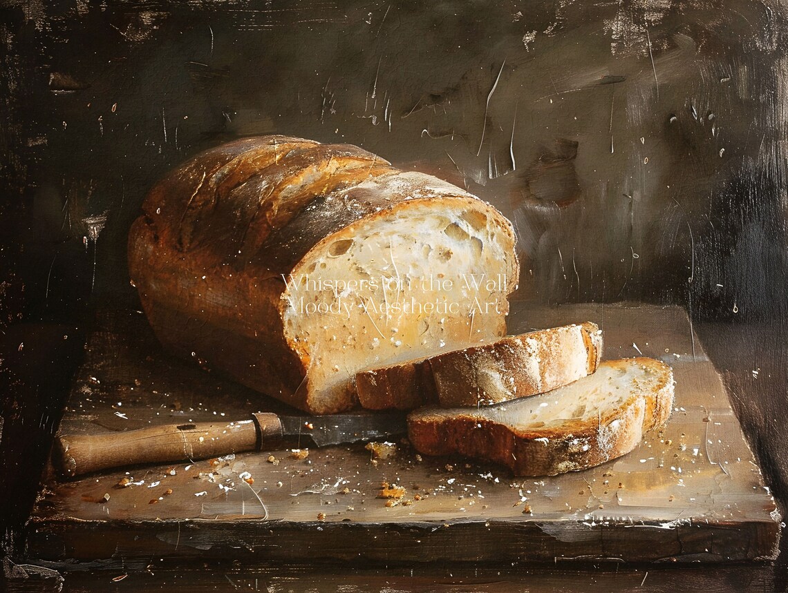 Sourdough Bread Kitchen Art, Rustic Farmhouse Print - Image 5