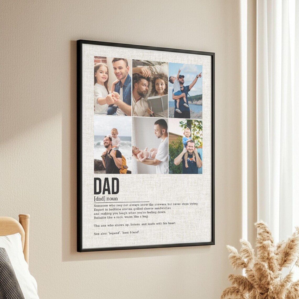 Dad Definition Personalized Photo Gift - Image 3
