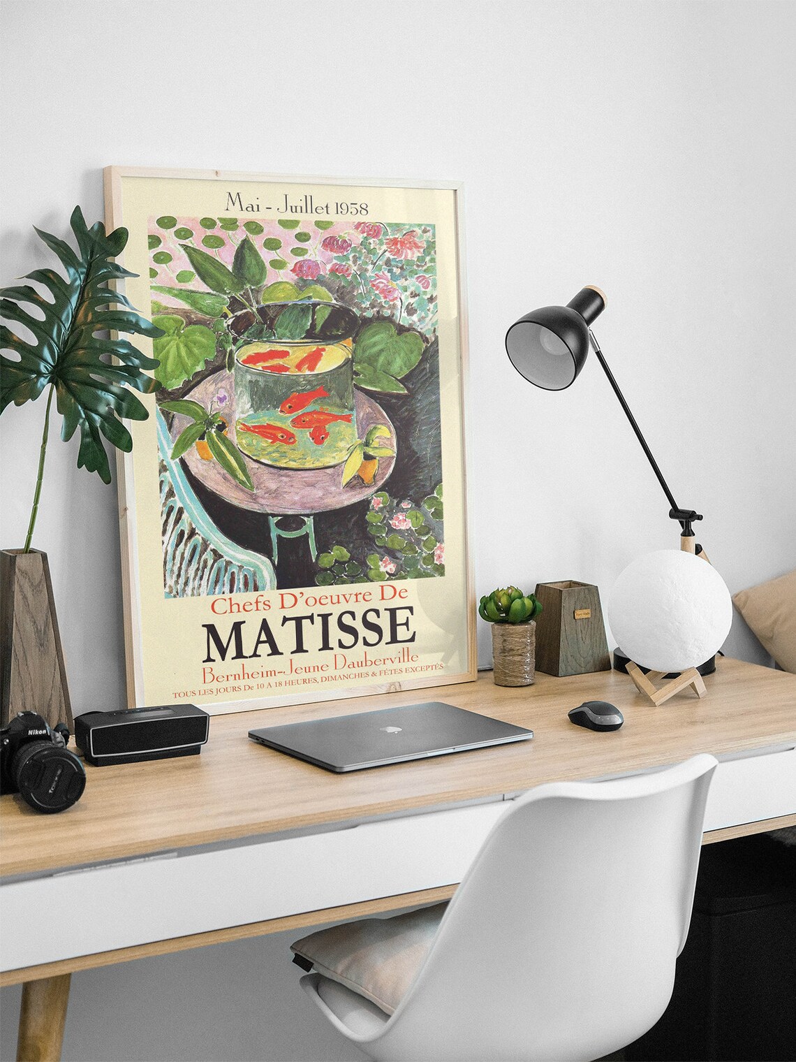 Henri Matisse Goldfish Bowl 1958 Bernheim Jeune Exhibition Poster - Image 2