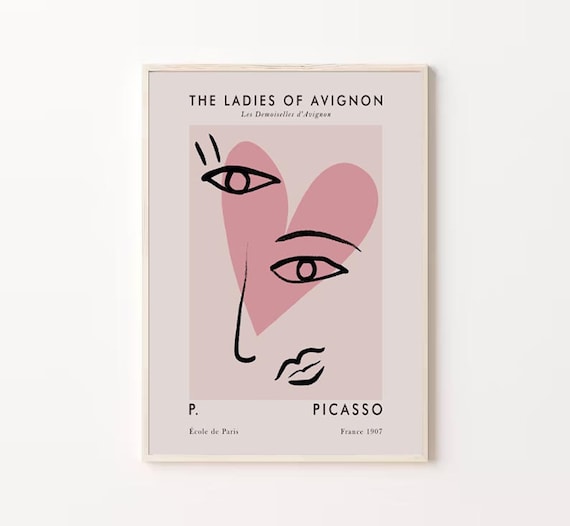 Picasso Print Picasso Poster Picasso Art Print Picasso Exhibition Picasso Art Minimal Art Print Picasso Poster Gift Ideas Poster