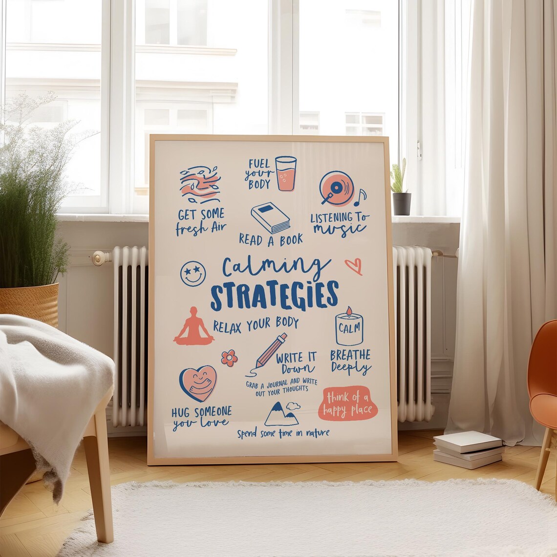 Claiming Strategies Calm Down Corner Poster Print - Image 3