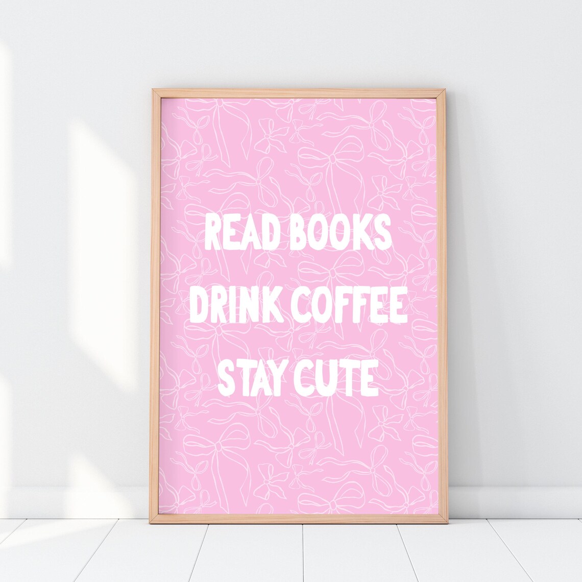 Read Books Drink Coffee Bookish Wall Art Book Lover Quote Print Book Print Bookish Gifts Bookish Decor Book Decor Wall Art - Image 4