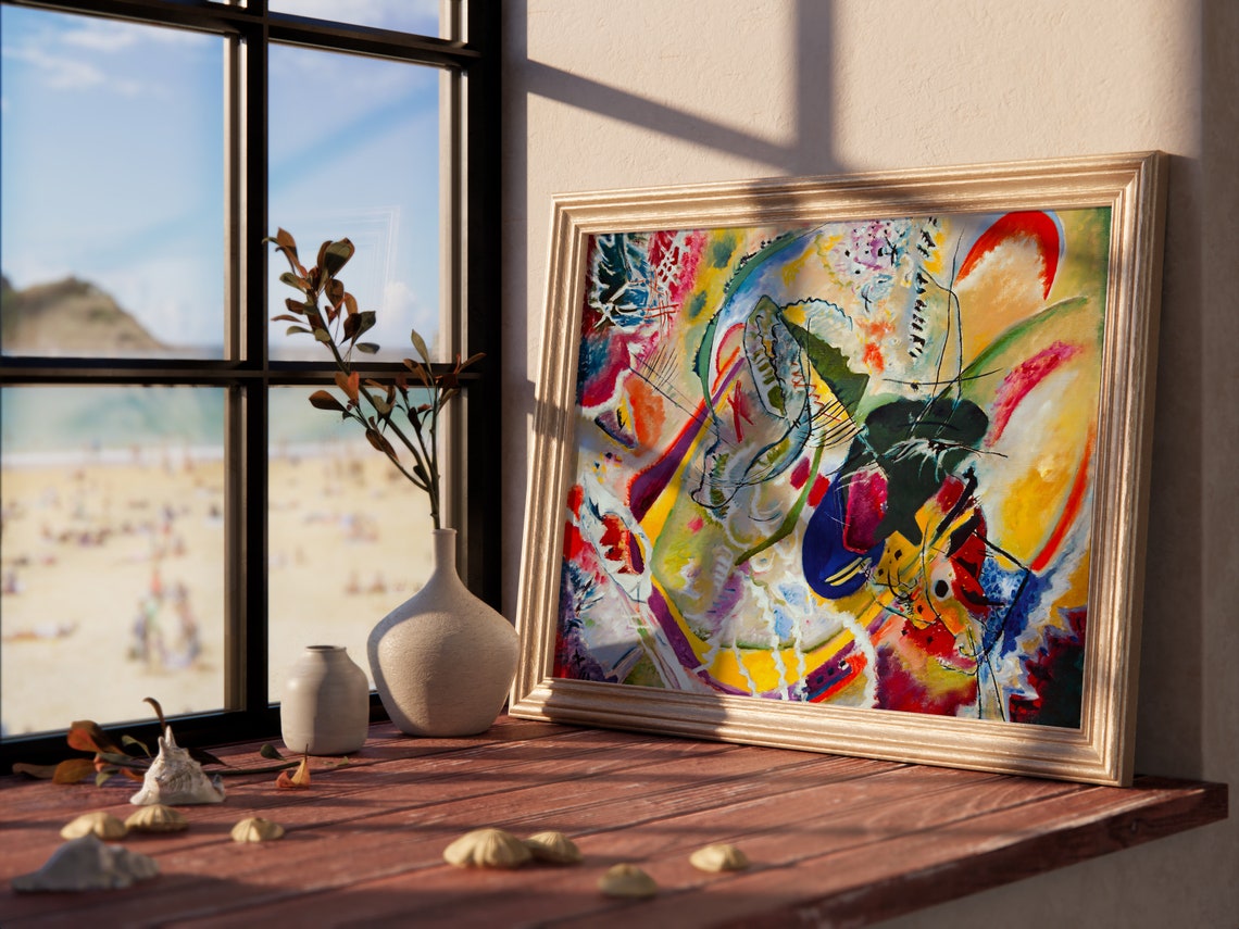 Wassily Kandinsky Improvisation 35 Colorful Abstract Art Poster - Image 3